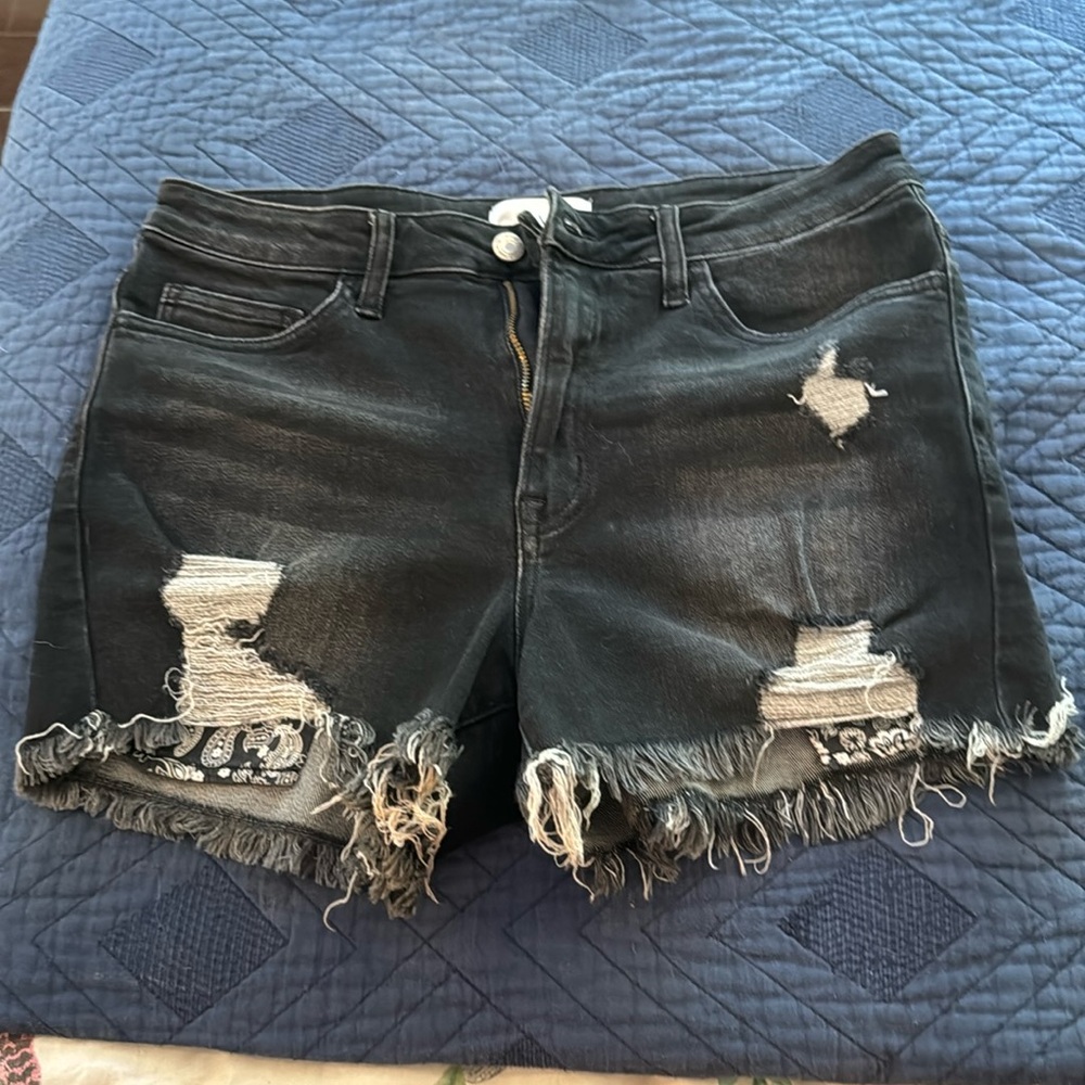 BNWOT Vervet Black Jean Shorts
